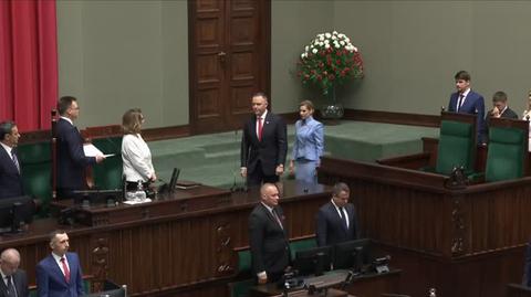 Karol Nawrocki składa przysięgę prezydencką