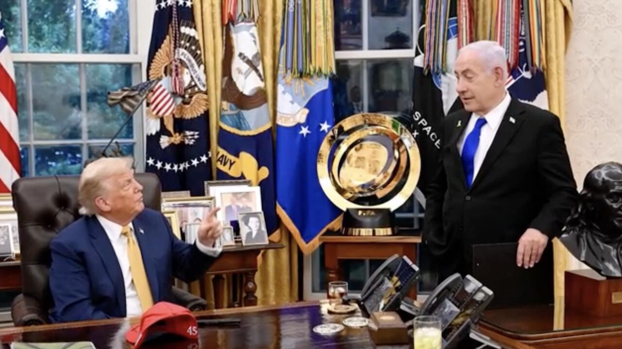 Drugie spotkanie Trump - Netanjahu w ciągu dwóch dni. O czym rozmawiali?