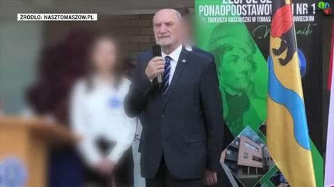 Antoni Macierewicz na rozpoczęciu roku szkolnego o "zbrodni smoleńskiej"