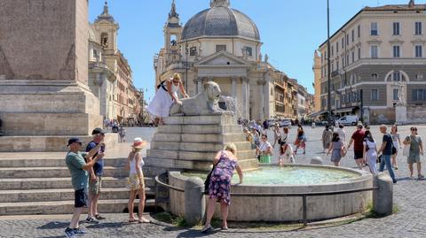 Nad Włochy nadciągnęła intensywna fala gorąca