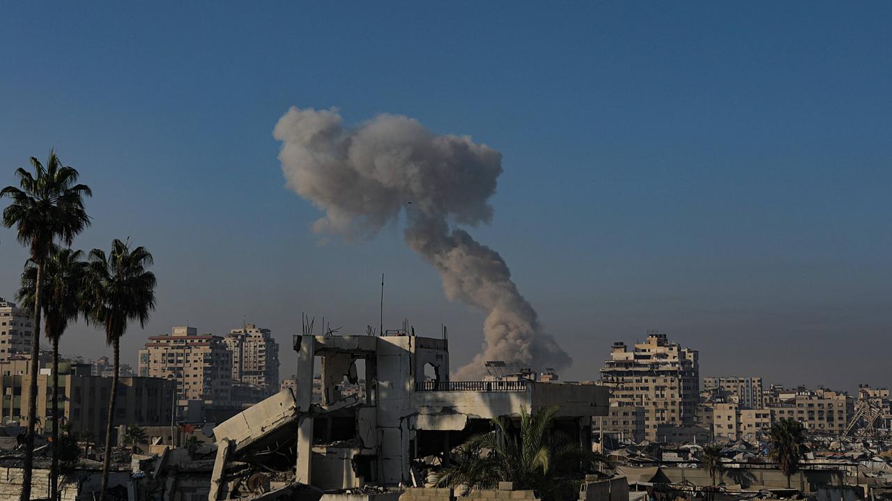 Seria nalotów na miasto Gaza. Setki celów