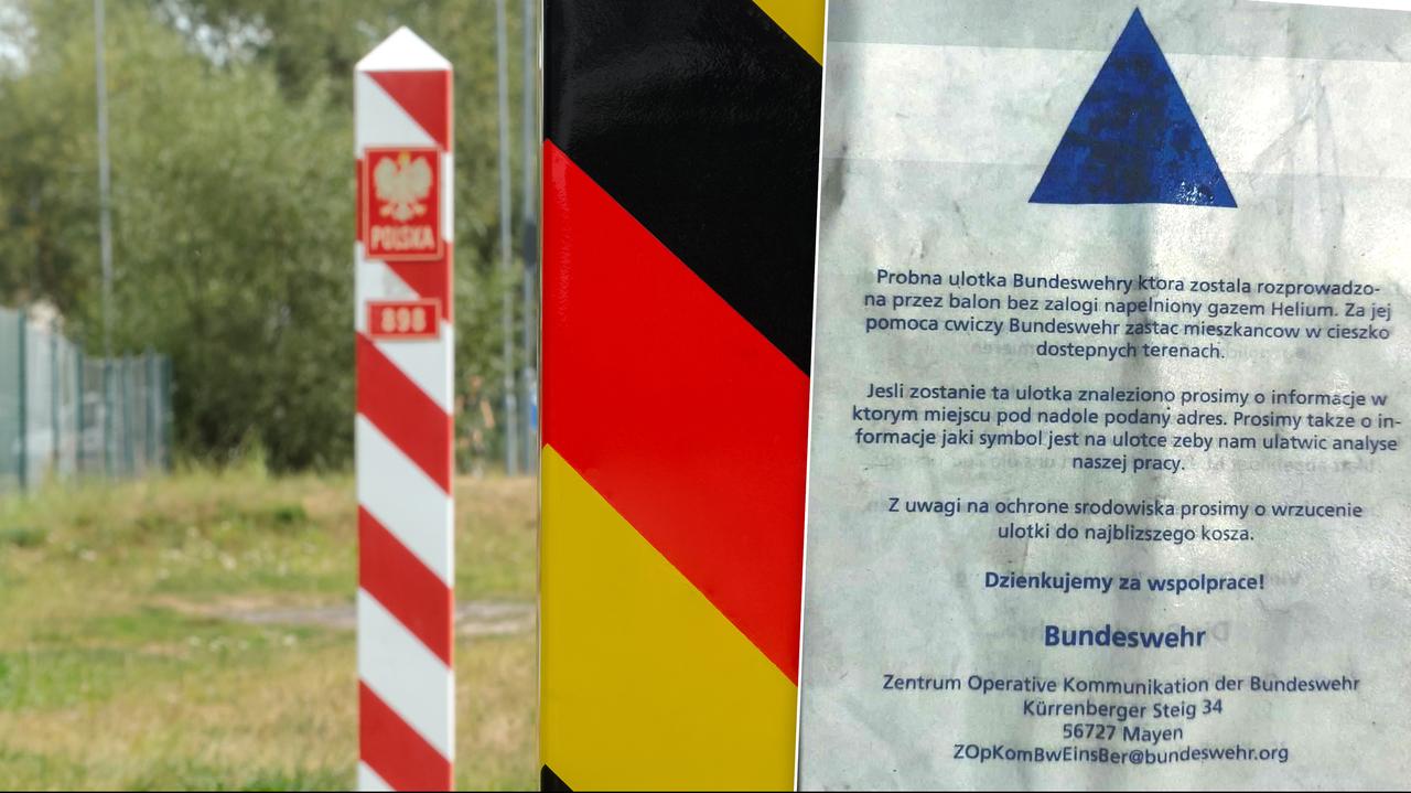 "Dzienkujemy za wspolprace!". Ulotki z błędami przyfrunęły do Polski