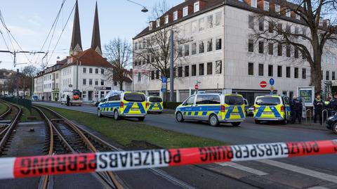 Strzelanina w Niemczech w pobliżu sądu w Bielefeld. Kilka osób rannych, w tym jedna ciężko