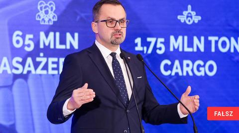 Premier Donald Tusk: start postępowania na generalnego wykonawcę terminala pasażerskiego lotniska CPK