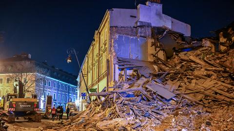 Lublin. Przy ulicy Bernardyńskiej 10 zakończyła się rozbiórka kamienicy, której ściana runęła 