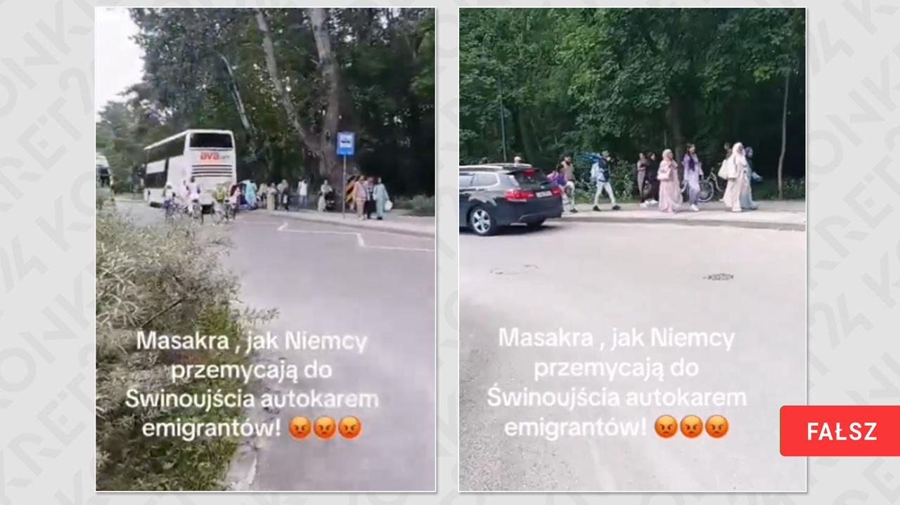 Niemcy "przemycają emigrantów do Świnoujścia"? Mamy wyjaśnienie