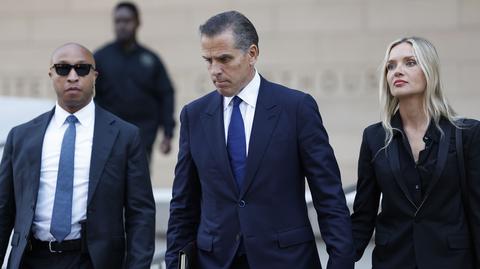 Hunter Biden z obecną małżonką, Melissą Cohen Biden