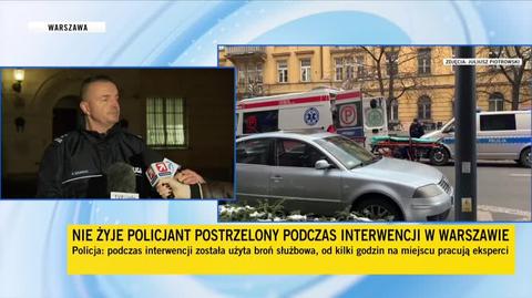 Rzecznik KSP o interwencji na ul. Inżynierskiej: w akcji brało udział czterech policjantów