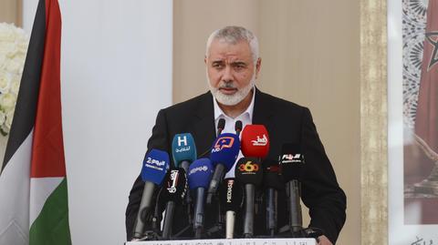 Przywódca Hamasu Ismail Hanija