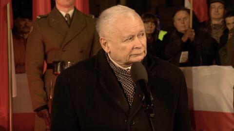 Kaczyński o "symbolu" związanym z obozem, który zamierza przejąć władzę