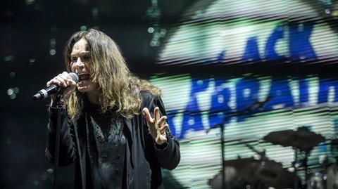 Ozzy Osbourne to wieloletni lider zespołu Black Sabbath