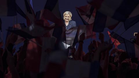 Marine Le Pen skomentowała wyniki wyborów