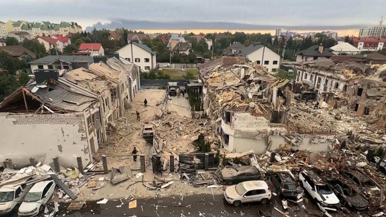 12 godzin "świadomego i celowego terroru". Rosjanie ostrzelali Kijów