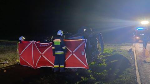 Śmiertelny wypadek pod Golubiem-Dobrzyniem