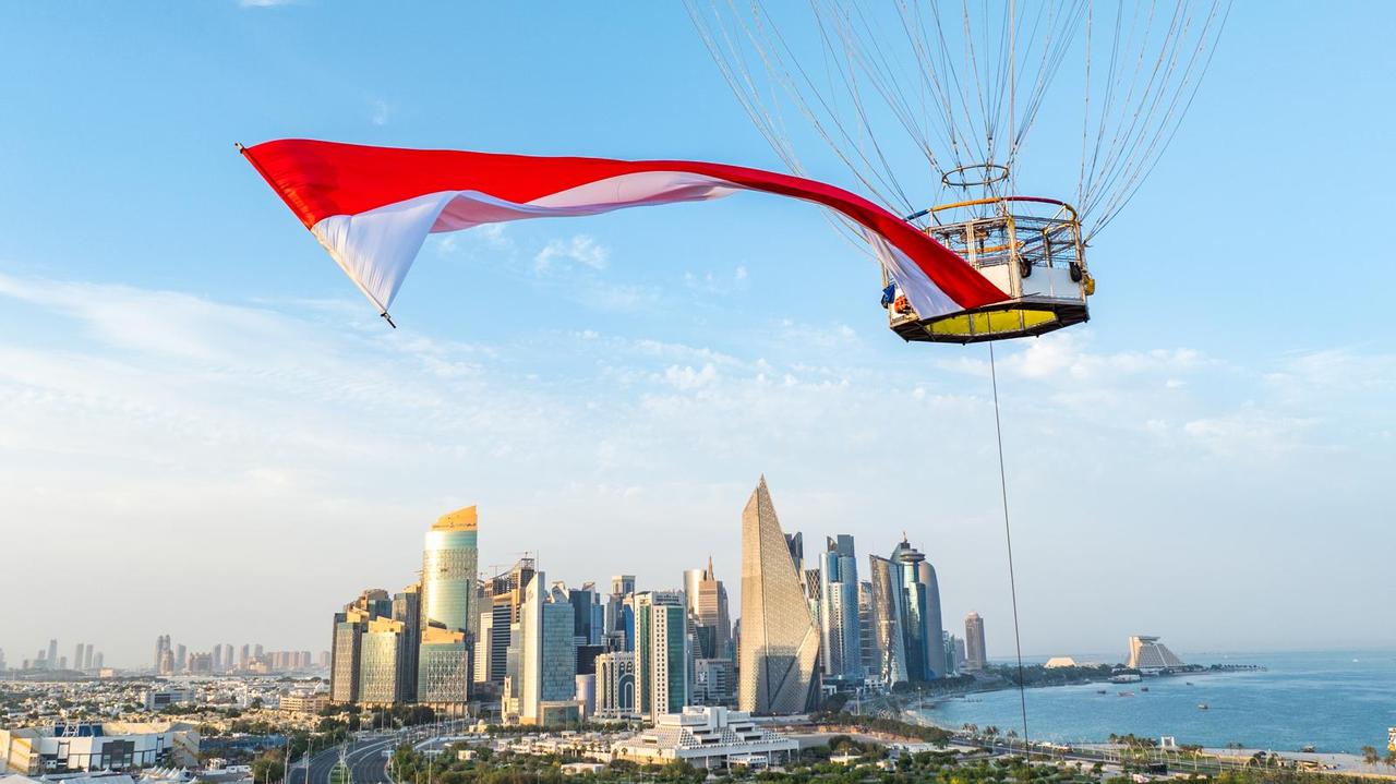 Biało-czerwona flaga nie tylko w Polsce. Tak świętowano w Katarze
