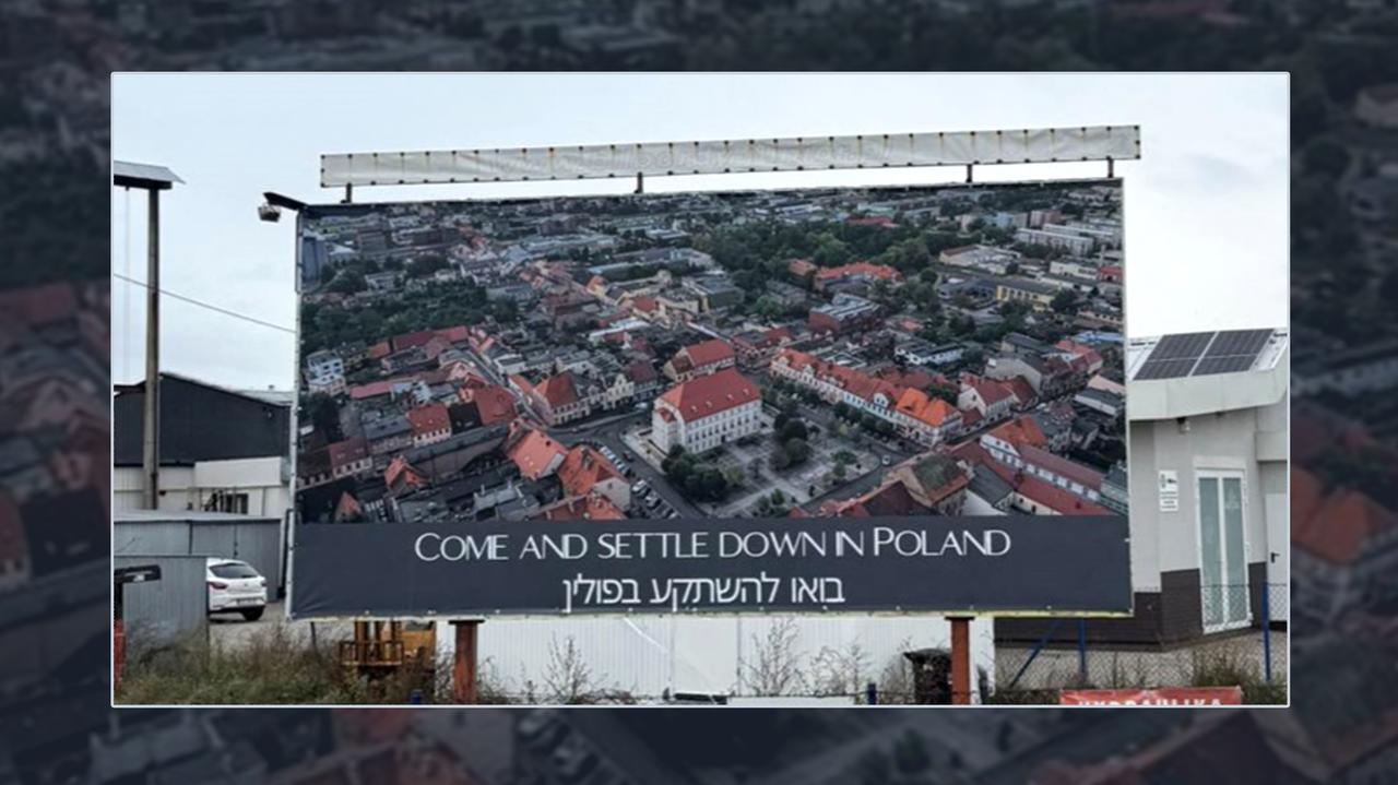 "Przyjedź i osiedl się w Polsce". Napisał to po hebrajsku. I się zaczęło