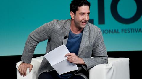 David Schwimmer i inne gwiazdy "Przyjaciół" (wideo z 2021 roku)