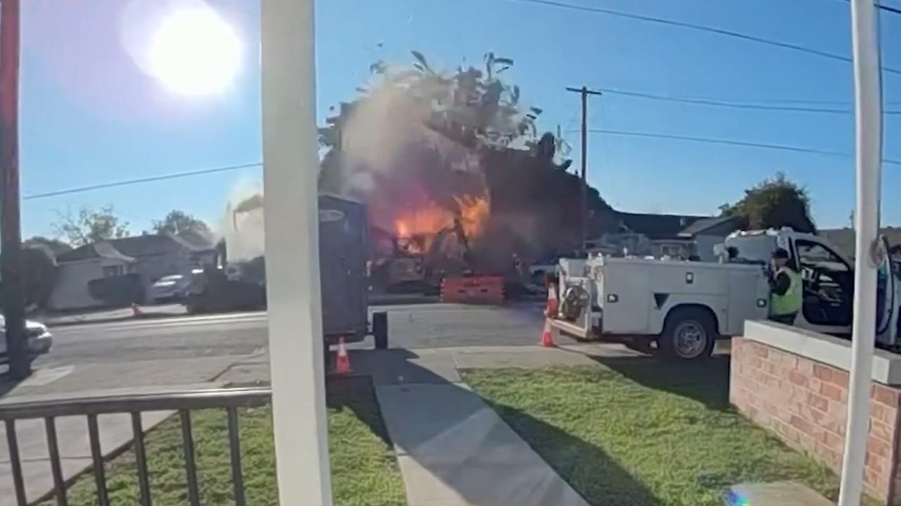 Wyciek gazu i potężna eksplozja. Wszystko nagrała kamera