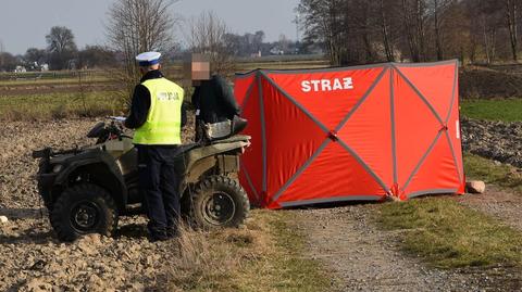 Znalazł wywróconego quada, którym jechał ojciec. 52-latek nie przeżył