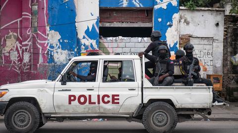 Atak gangu na szpital w Haiti