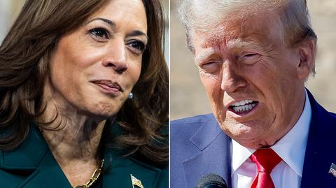 Kamala Harris nazwała Trumpa "faszystą". Kandydat republikanów też nie przebiera w słowach