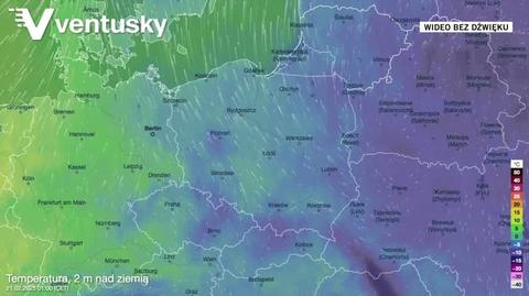 Prognozowana temperatura w najbliższych dniach