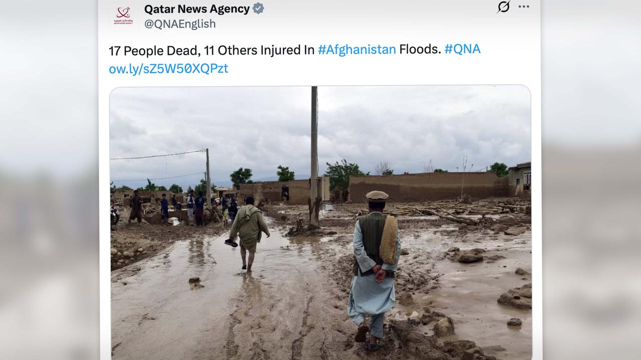 Powodzie błyskawiczne nawiedziły Afganistan. Nie żyje kilkanaście osób