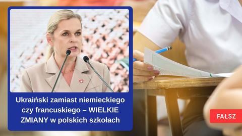 Nowacka o decyzji w sprawie edukacji zdrowotnej: muszę chronić szkołę i nauczycieli