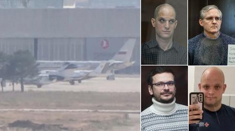 Ankara, lotnisko. Wymiana więźniów w Turcji