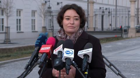 Żukowska (Lewica) po posiedzeniu RBN