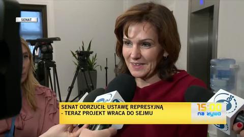 Morawska-Stanecka: wciąż wierzę, że prezydent nie podpisze ustawy represyjnej
