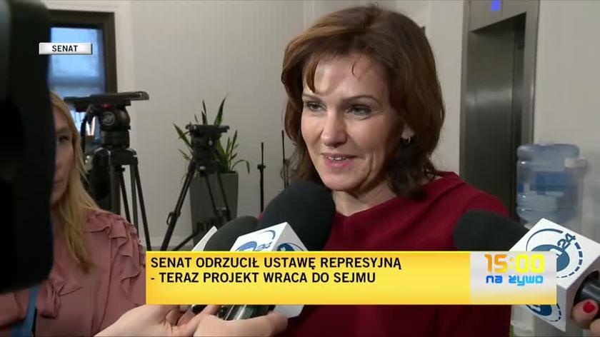 Morawska-Stanecka: wciąż wierzę, że prezydent nie podpisze ustawy represyjnej