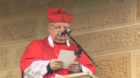 Kardynał Dziwisz wygłosił ostre słowa do wiernych