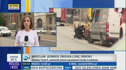 Bomber z Wrocławia zmienia linię obrony