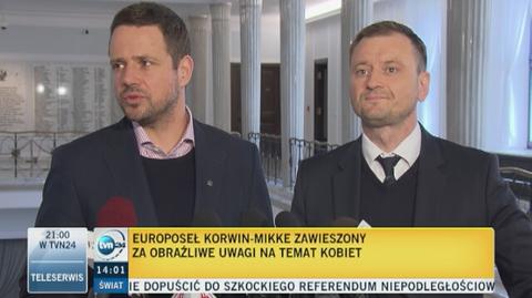 Janusz Korwin-Mikke ukarany za wypowiedź o kobietach