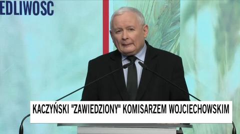 Prezes PiS Jarosław Kaczyński: jeżeli uzyskam odpowiednie poparcie, to dalej będę szefem partii 