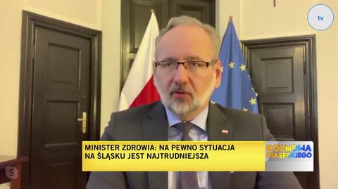 Niedzielski: teraz problemy będą koncentrowały się na Śląsku, Dolnym Śląsku i Wielkopolsce