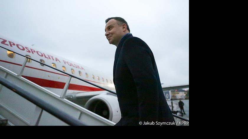 Usterka techniczna zatrzymała Dudę w Chicago