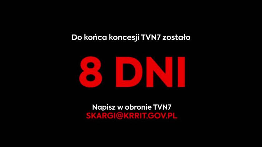 Koncesja TVN7 wygasa za 8 dni