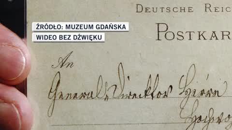 Najstarsza gdańska pocztówka odnaleziona w zbiorach kolekcjonera