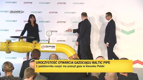 Uroczyste otwarcie Baltic Pipe