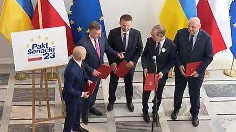 Senacki pakt opozycji