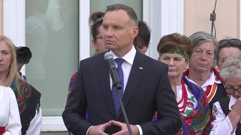 Andrzej Duda O "Lex anochecer": no es el juicio más importante de este grupo