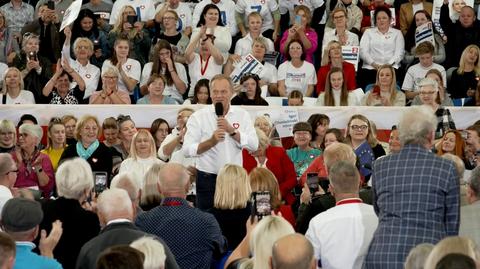 Tusk o bezpieczeństwie: w Ełku będę mógł powiedzieć parę słów prawdy 