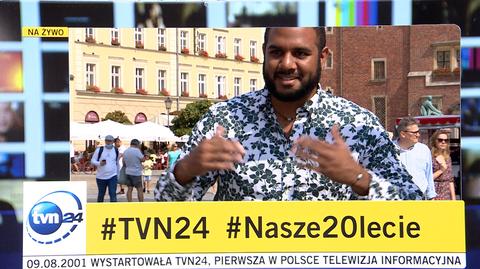 Życzenia dla TVN24 od mieszkańców Wrocławia