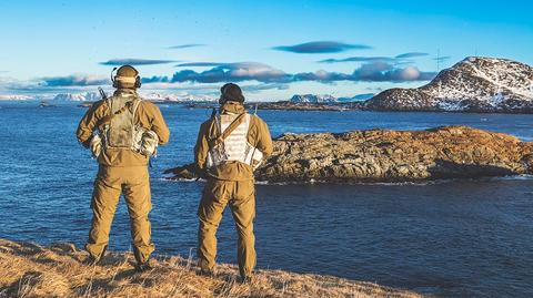 Norwegowie ćwiczą na północy