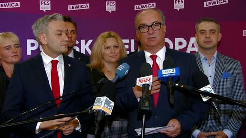 "Pan Kaczyński z panem Ziobro i z panem Gowinem ustalali który będzie siedział na jakim stołku"