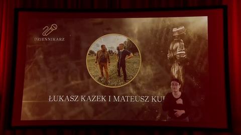Mateusz Kudła i Łukasz Kazek dostali nagrody za kanał w serwisie YouTube "History Hiking"