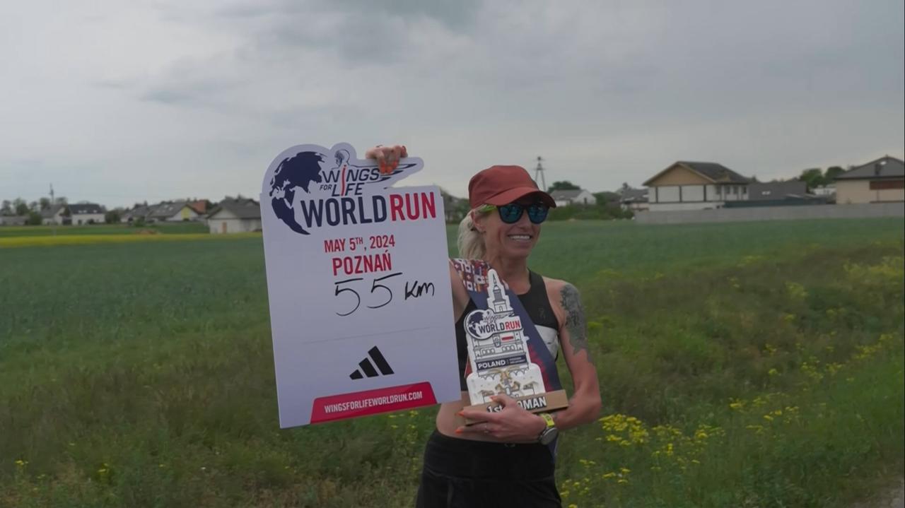 Wings for Life 2024, Posen.  Dominika Stelmach gewinnt – wer ist sie?