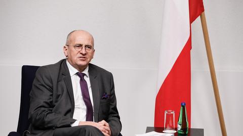 Uładzimir Makiej na spotkaniu z szefem MSZ Rosji Siergiejem Ławrowem. Nagranie archiwalne 